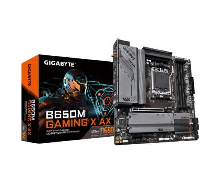 לוח Gigabyte B650M Gaming X AX 1.1 WIFI BT for AMD Zen4 AM5 DDR5